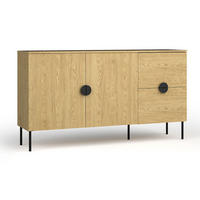 KOMMODE Mond Eiche Baltic 159 / 40 / 87cm - Eichefarben, Holz/Holzwerkstoff (159/87/40cm) - Feldmann-Wohnen