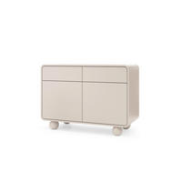 KOMMODE Ballo - Beige, Holzwerkstoff (108/75/39cm) - Pillovely