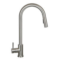 KÜCHENARMATUR Bachor 5/43/27 cm - Silberfarben, Metall (5/43/27cm) - ZMH