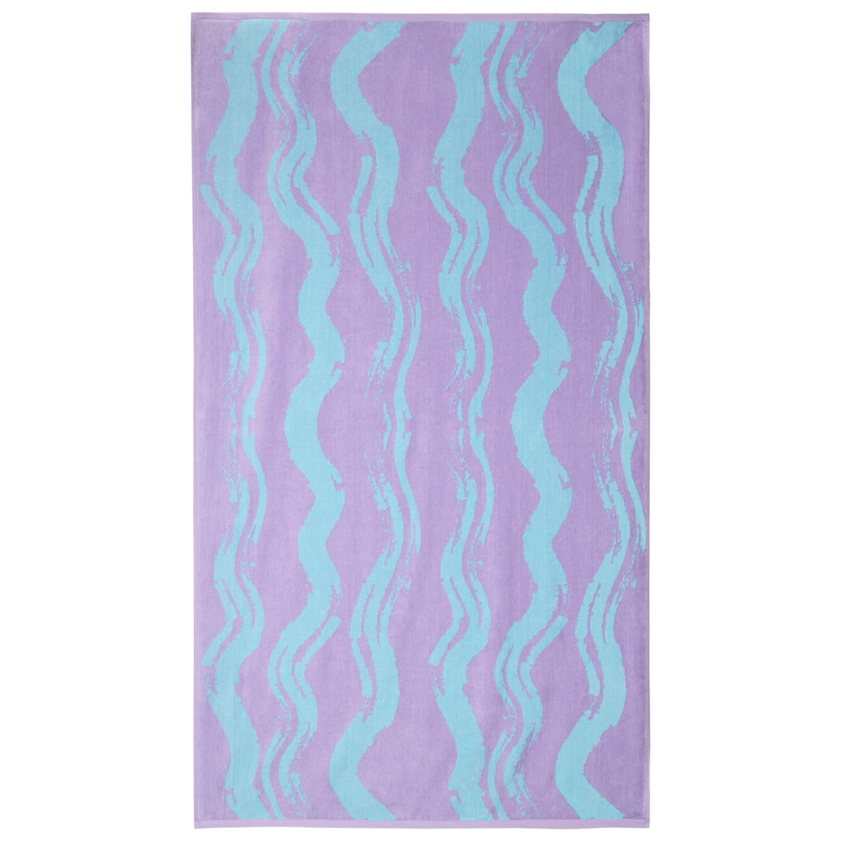 STRANDTÜCHER COAST LINES LAVENDER TOUCH - 0002 - Lila, Textil (100/180cm) - Vossen