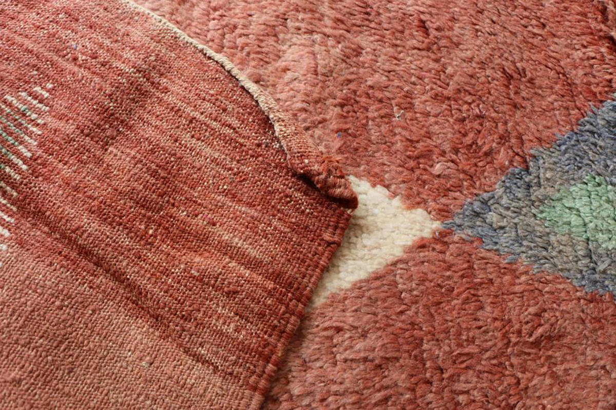 BERBERTEPPICH aus reiner Wolle 82x 489 cm - Braun, Naturmaterialien (82/489cm) - AFK Living