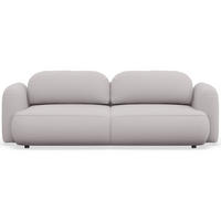 3-SITZER SCHLAFSOFA Tvoya Graubeige Chenille - Taupe/Schwarz, Kunststoff/Textil (253/82/110cm) - Selsey