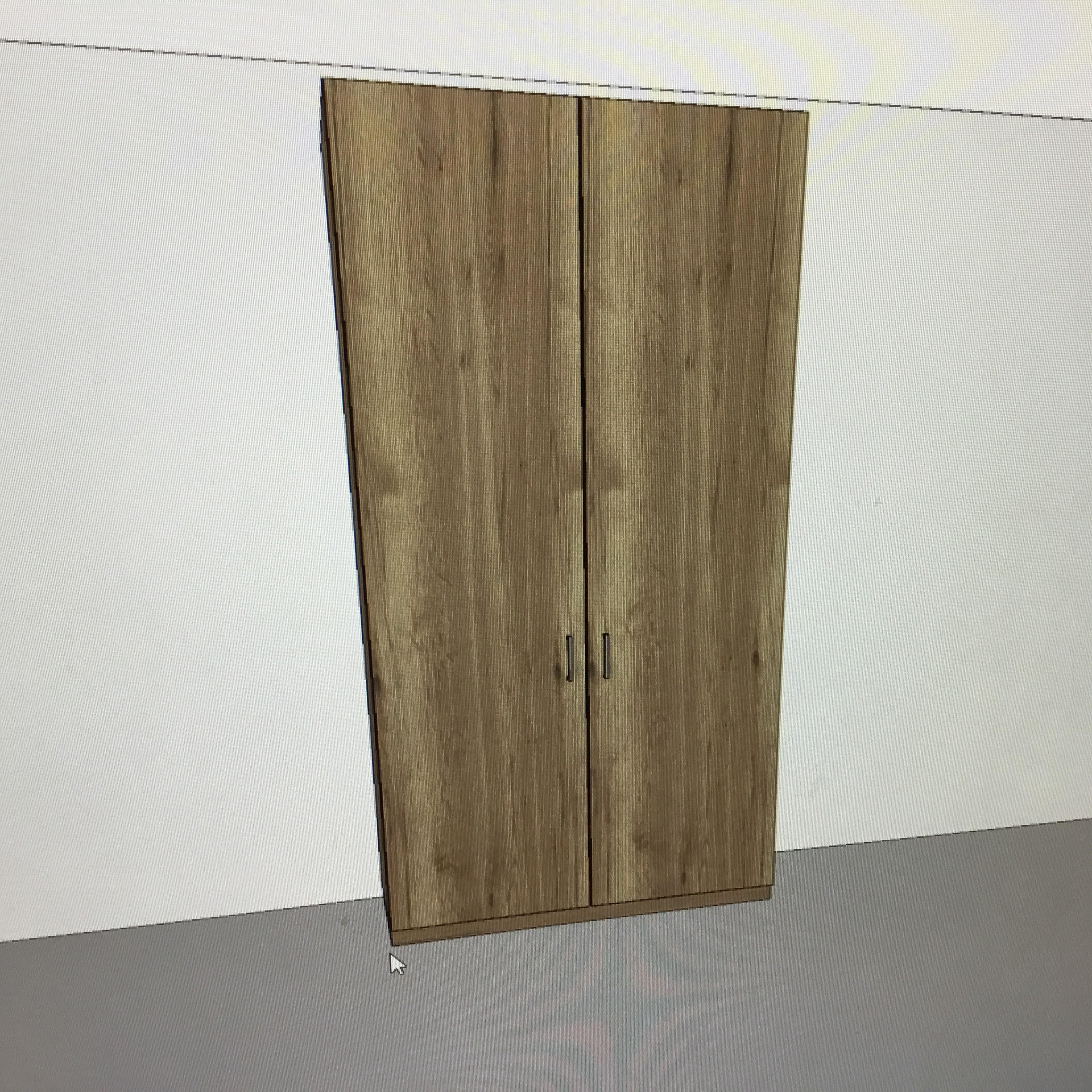 DREHTÜRENSCHRANK "MAGNUM 130" - Novel