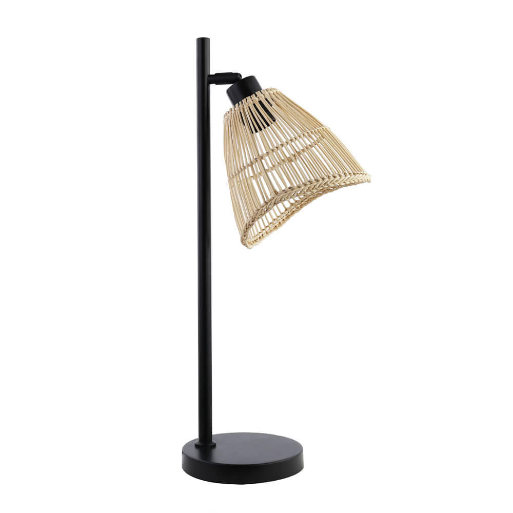 TISCHLEUCHTE FELIA - Beige, Tischleuchte - Beige, Kunststoff (19.5/30.5/58cm) - Home Deluxe