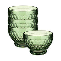 DESSERTSCHALEN Boston Coloured Grün ø 11,7 cm 4er Set - Grün, Glas (11.7cm) - Villeroy & Boch