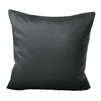 KISSENBEZUG Wildseide Optik 40x40 cm Anthrazit - Anthrazit, Textil (40/40cm) - TiborTex