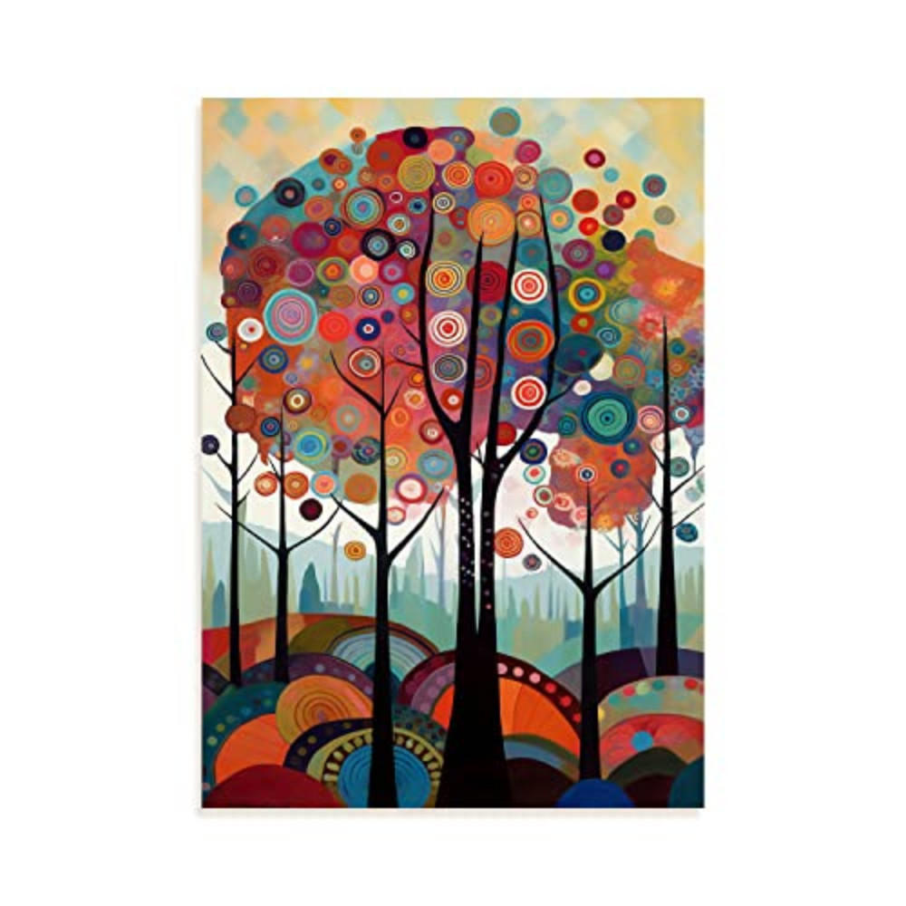 POSTER Rosina Wachtmeister – Bäume A3 Rahmenlos - Klar, Papier (29.7/5/42cm) - Nacnic