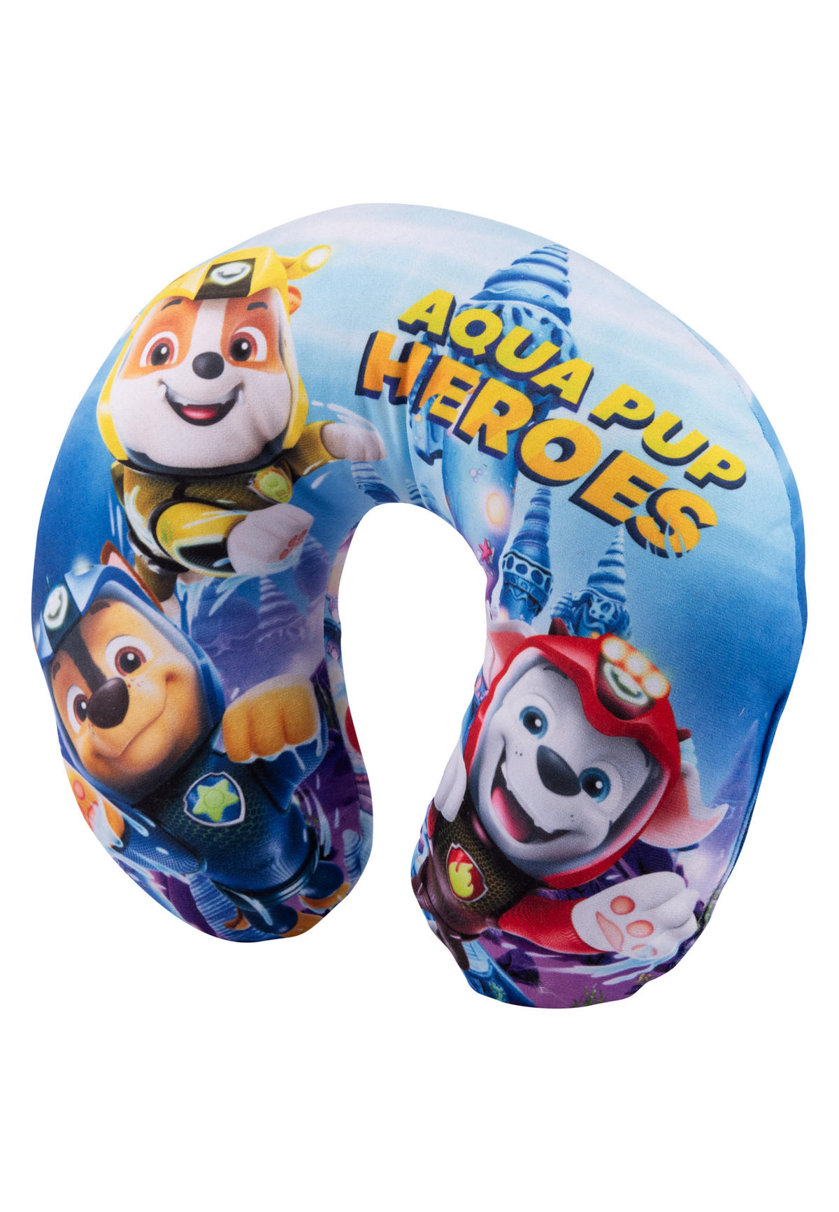 NACKENKISSEN Paw Patrol Mehrfarbig 35 x 30 cm - Blau, Textil (35/30cm) - Paw Patrol