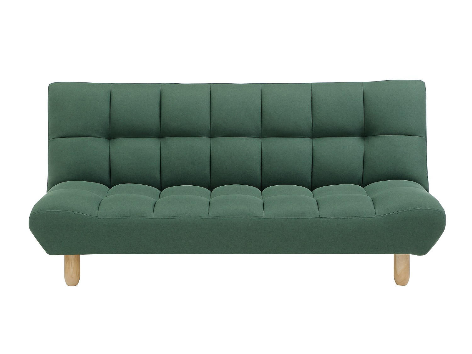SCHLAFSOFA - 3 Personen - Stoff - Grün - - Grün, Textil (182/87/97cm) - Vente-Unique
