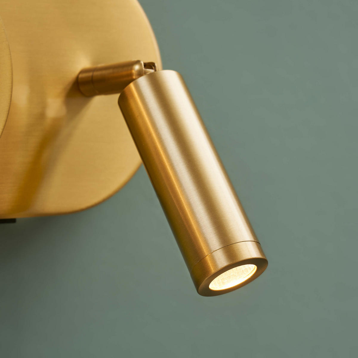 WANDLEUCHTE Jena, Messing, 49cm - Goldfarben, Metall (15/49/49cm) - KOSILUM