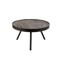 TISCH FIEN - Holz - Braun - Braun, Holz (60/60/33cm) - J-Line