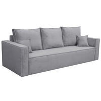 SOFA Grau EKO Ausziehbar - Grau, Textil (234/87/88cm) - Sepro Meble