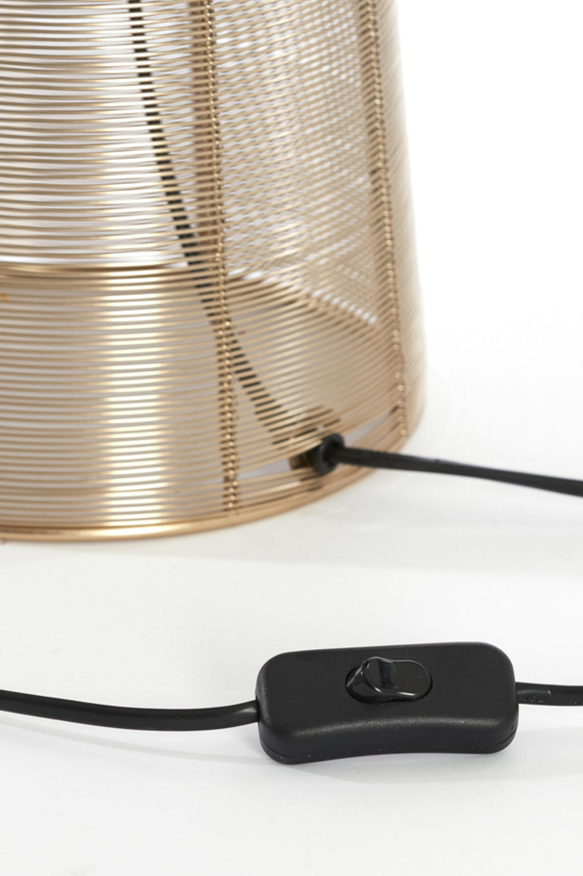 TISCHLAMPE Aboso Gold Ø24/54 cm - Goldfarben, Metall (24/24/54cm) - Light & Living