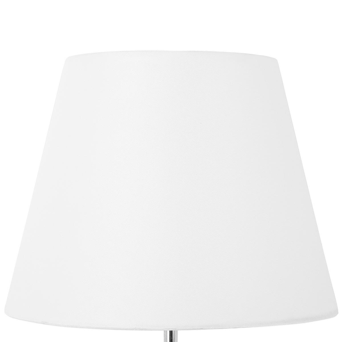 TISCHLEUCHTE Samo 22/22/41 cm - Weiß, Holzwerkstoff (22/22/41cm) - Beliani