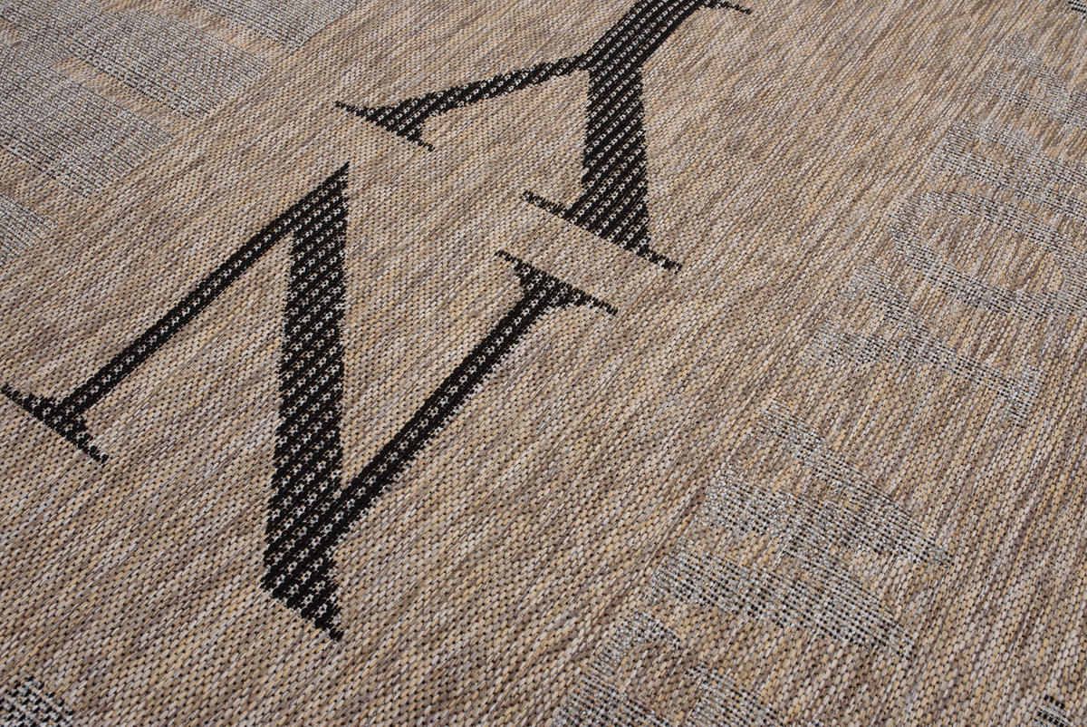 TEPPICH MELISSA Braun 160/230 cm - Braun, Kunststoff (160/230cm) - Tapiso