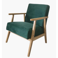 SESSEL Grün Retro - Grün, Textil (59/76/67cm) - Sepro Meble