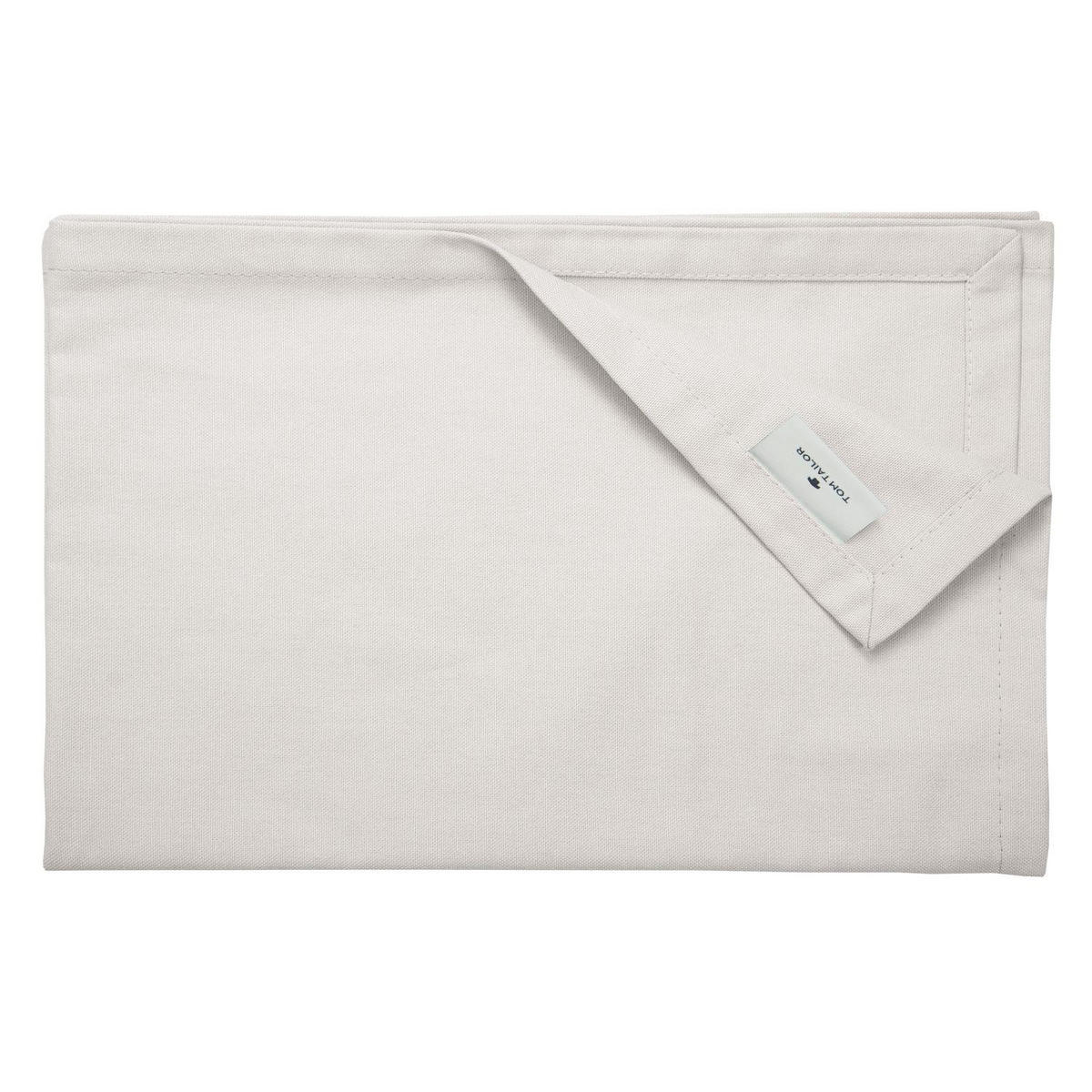 TISCHLÄUFER IN LEINENOPTIK DOVE Blickdicht - Hellgrau, Textil (150/50/0.5cm) - Tom Tailor