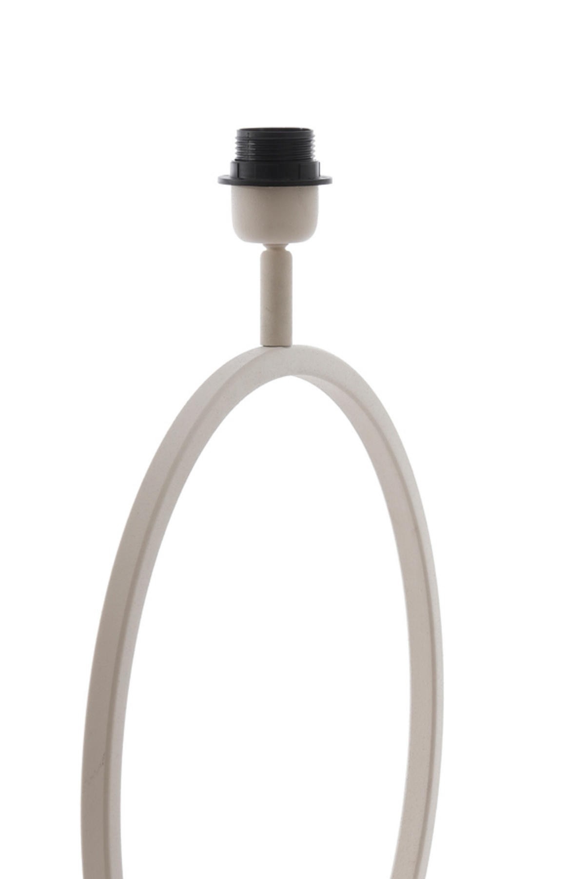 LAMPENFUSS Liva Weiß Ø40/53 cm - Weiß, Metall (40/12.5/52cm) - Light & Living