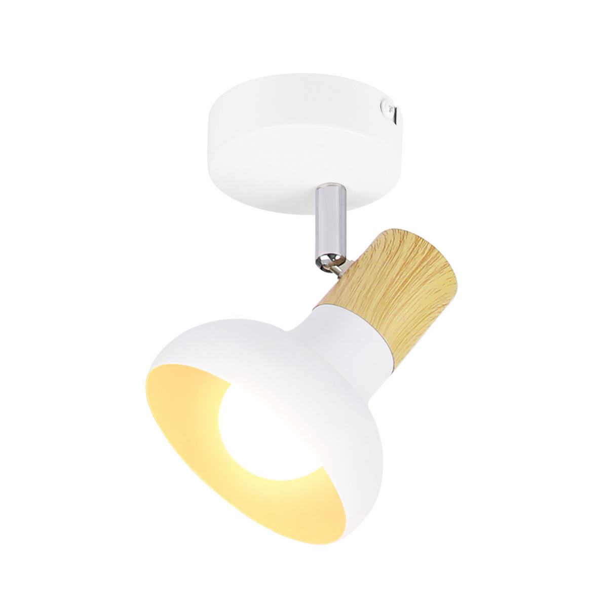 DECKENSTRAHLER Luxia 10/140/11 cm - Weiß, Metall (11/10/140cm) - ZMH