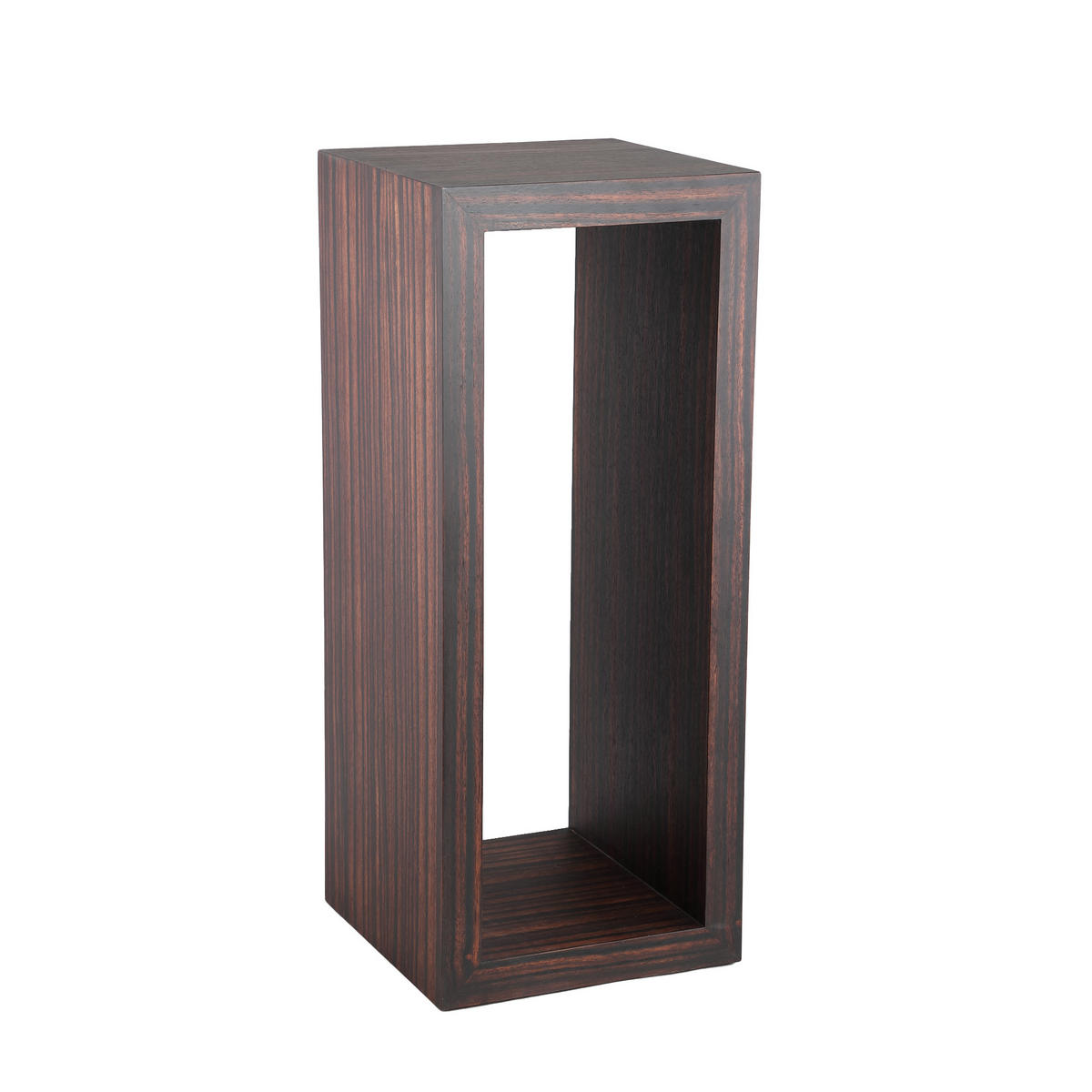 BLUMENSÄULE Tiess Braun 35/35/85cm - Braun, Holz (35/35/85cm) - PTMD Collection