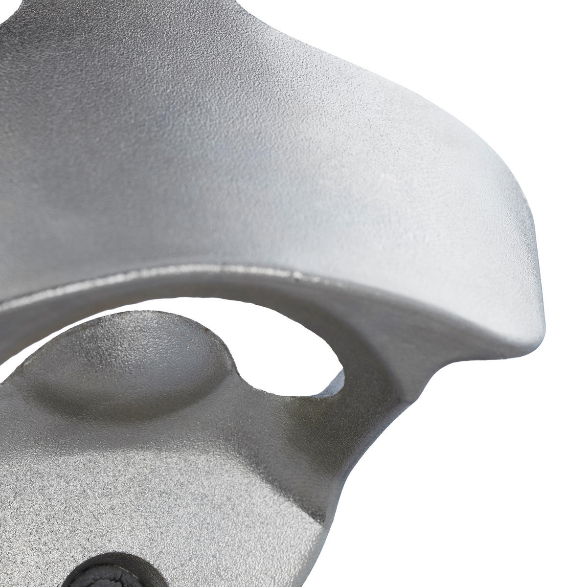 2XNÁSTENNÝ otvárač fliaš - strieborná, kov (3cm) - Relaxdays