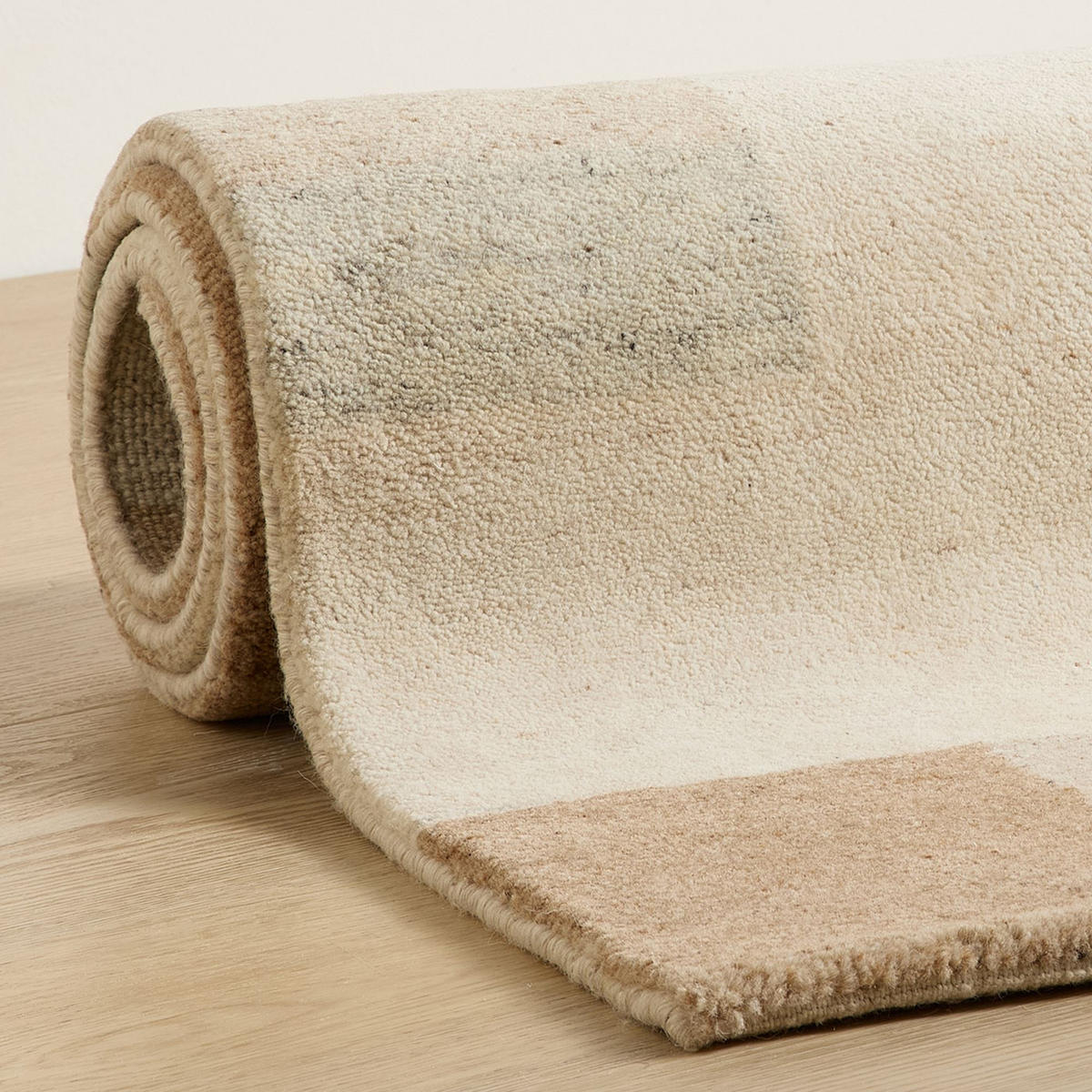 WOLLTEPPICH Terra 170x240 cm - Beige, Textil (170/240cm) - Natur Pur