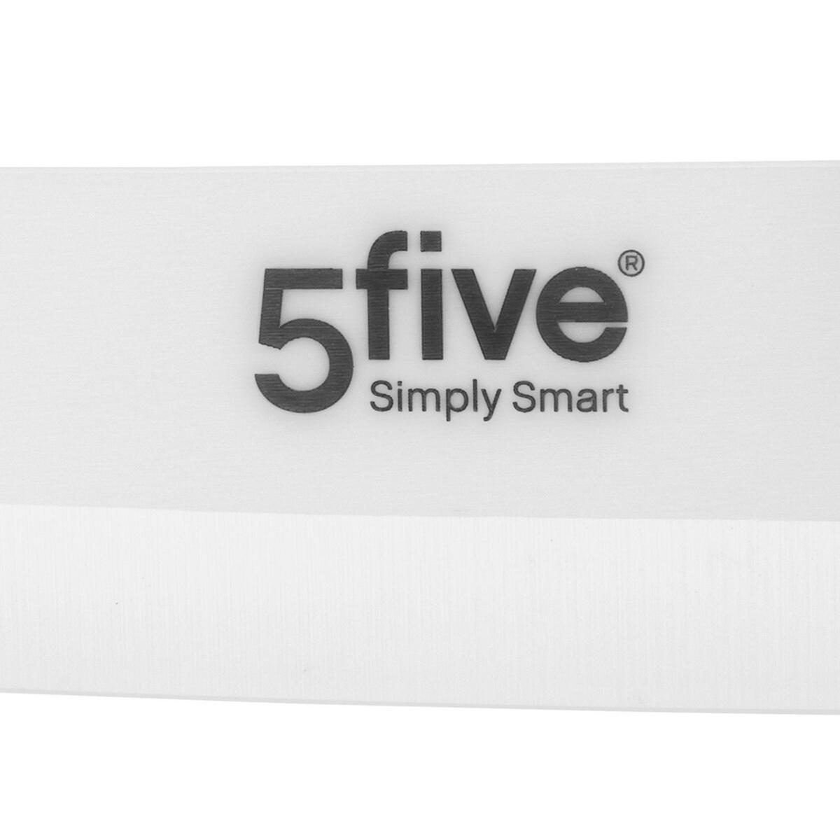 SCHÄLMESSER Zirco, Keramik, Kunststoff, Grau, Klinge 10 cm - Grau, Keramik (7.7cm) - 5five Simply Smart
