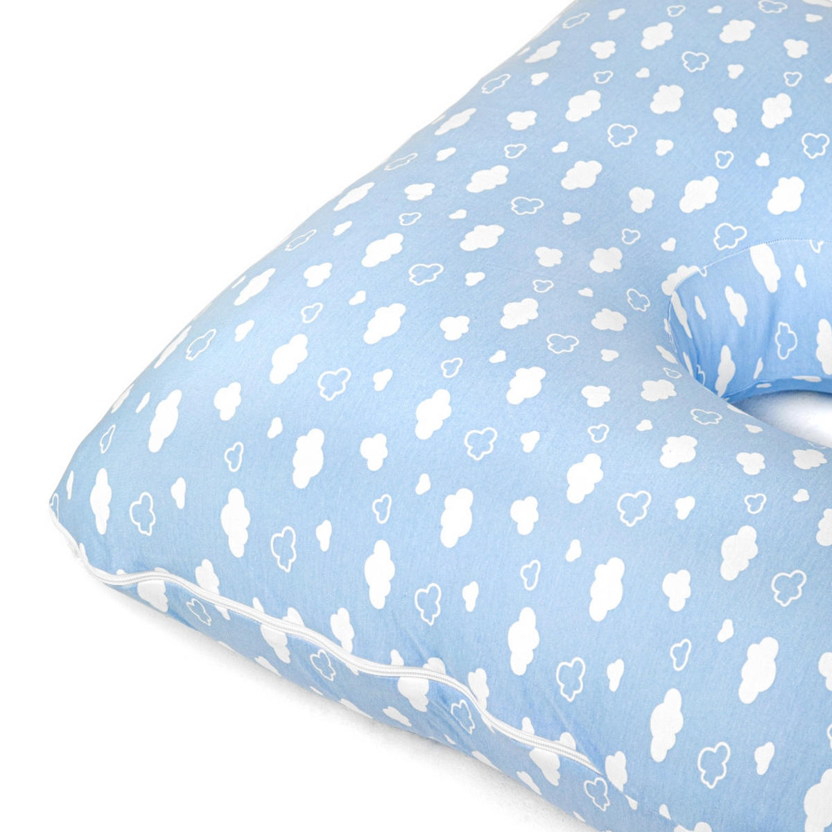 KOMFORTKISSEN - Blau, Textil (100/150cm) - KomfortKissen
