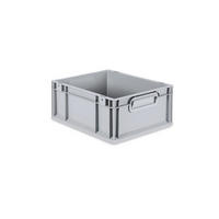 EUROBOX Nextgen Economy Griffe Geschlossen 17x30x40cm 16 Liter - Grau, Kunststoff (30/17/40cm) - PROREGAL