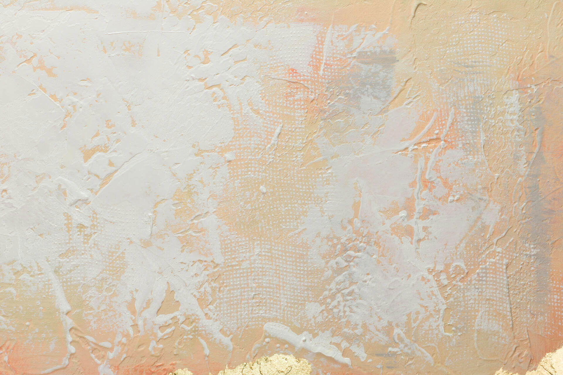 ÖLGEMÄLDE 80/80 cm - Pink/Beige, Holz/Textil (1.6/80cm) - KUNSTLOFT