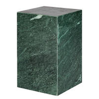 BEISTELLTISCH - Marmor - Dunkelgrün, Stein (30/30/48cm) - home24