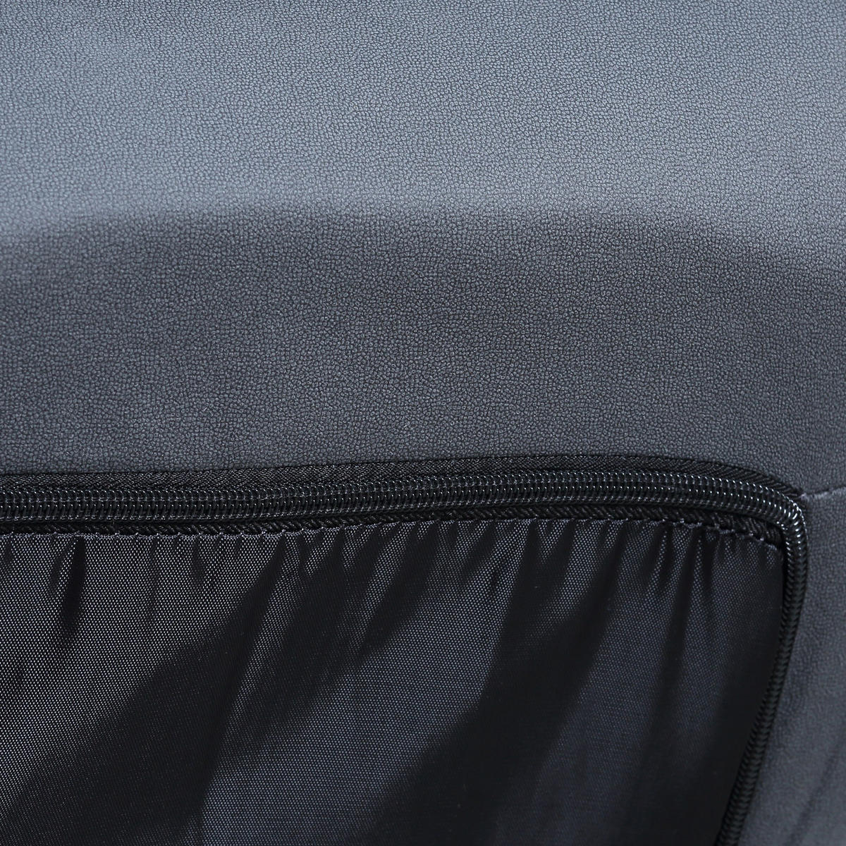 SESSEL DE-06620 drehbarer Sitz, neigbare Rücklehne, Dunkelgrau - Dunkelgrau, Textil/Metall (70/95/62cm) - ComfortXL