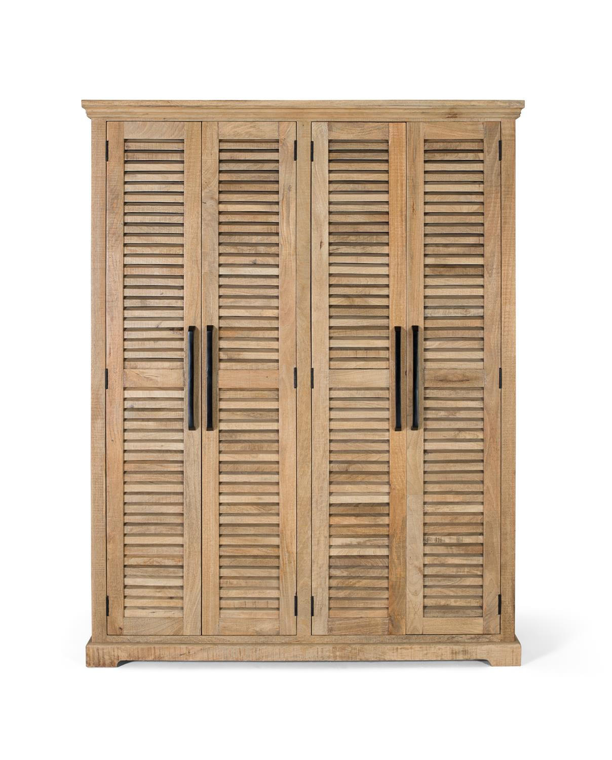 HIGHBOARD aus natürlichem Mangoholz - Braun, Holz (50/190/150cm) - Giner y Colomer