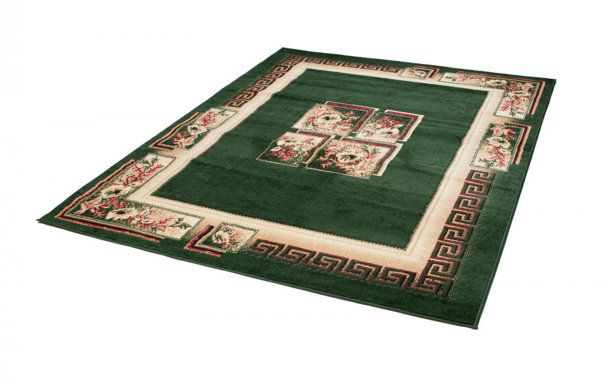 TEPPICH ATLAS Grün Beige 250/350 cm - Beige/Grün, Textil (250/350cm) - Tapiso