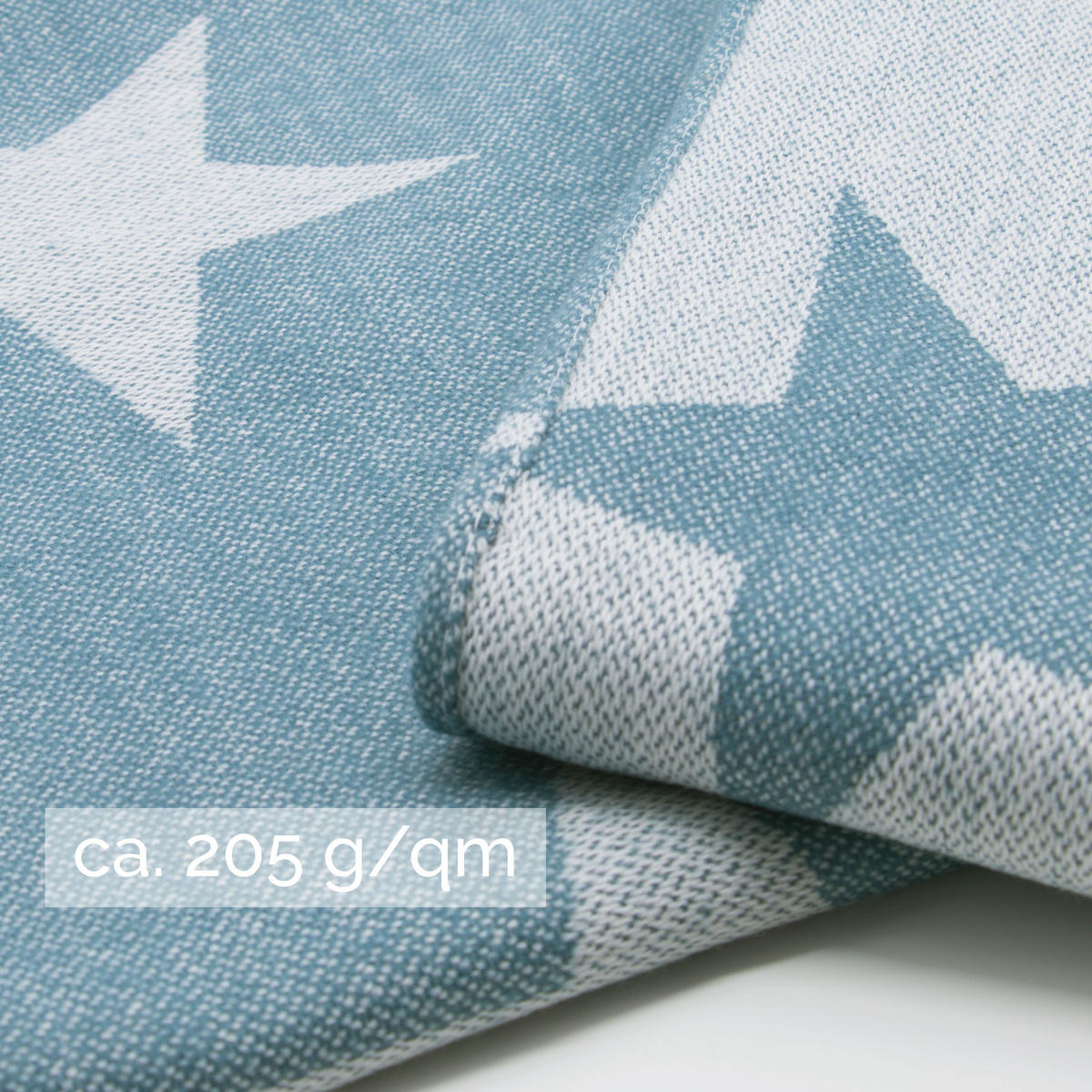 KUSCHELDECKE, 130x170 cm, 100% Polyacryl, Blau - Hellblau, Textil (130/170cm) - Zollner