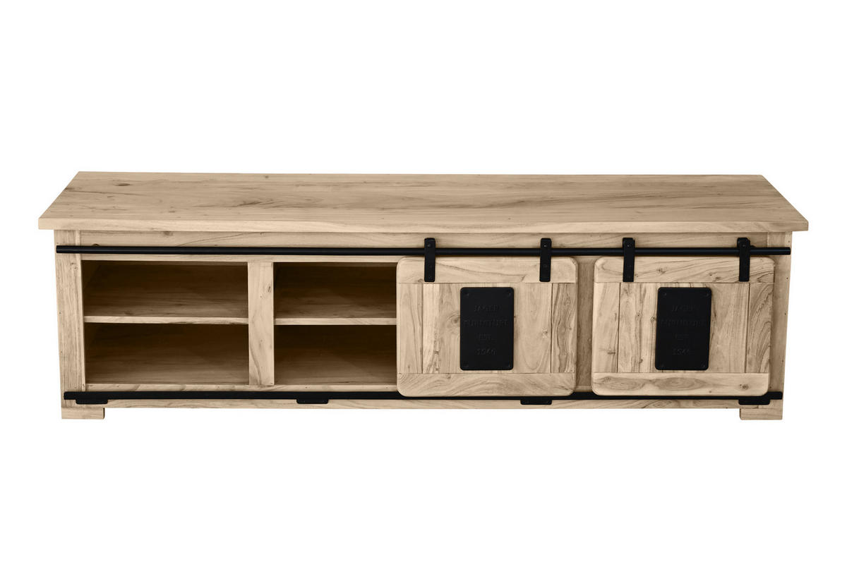 LOWBOARD LIBRO - Beige, Holz (180/55/50cm) - SAM