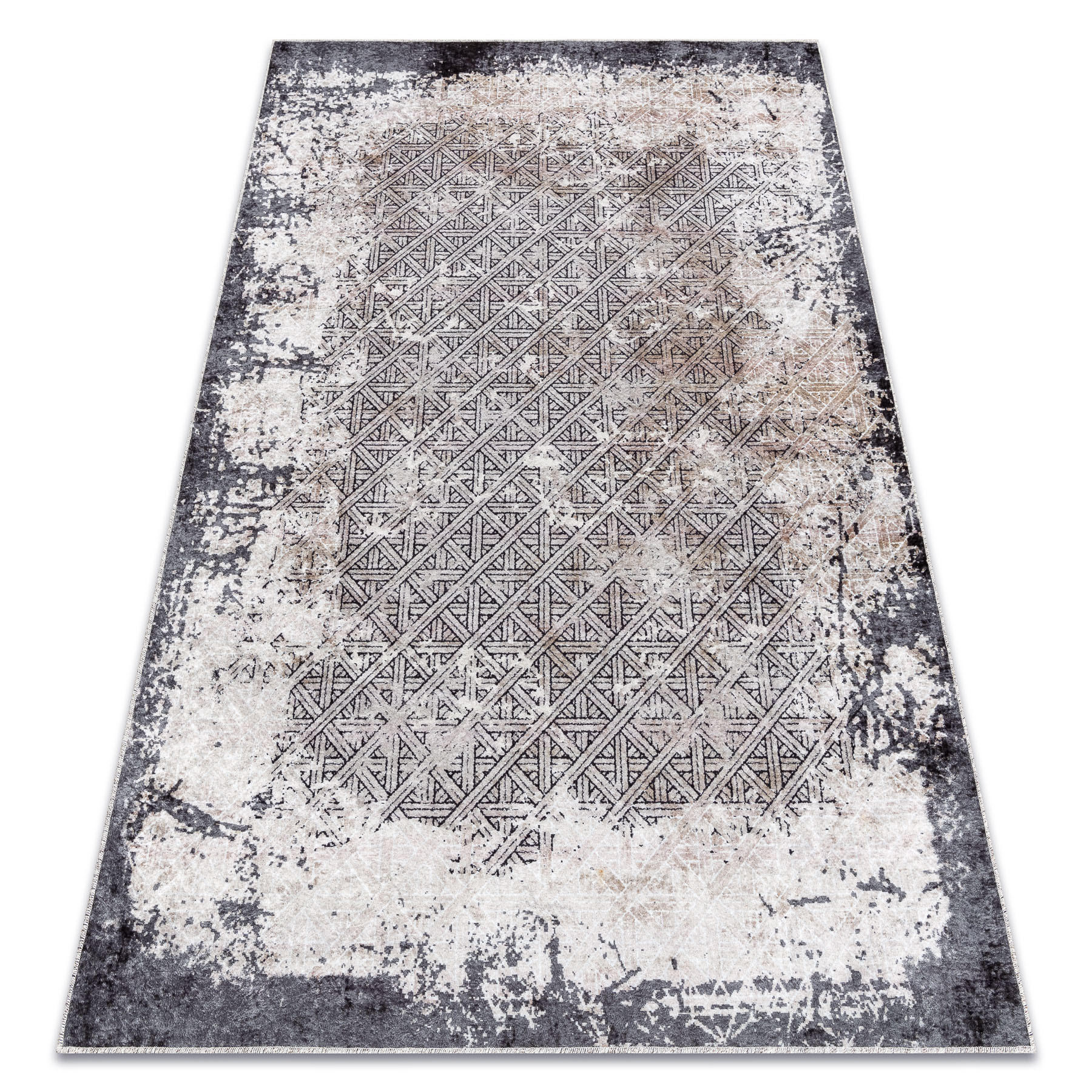 rugsX Teppich Grau 160x220 cm
