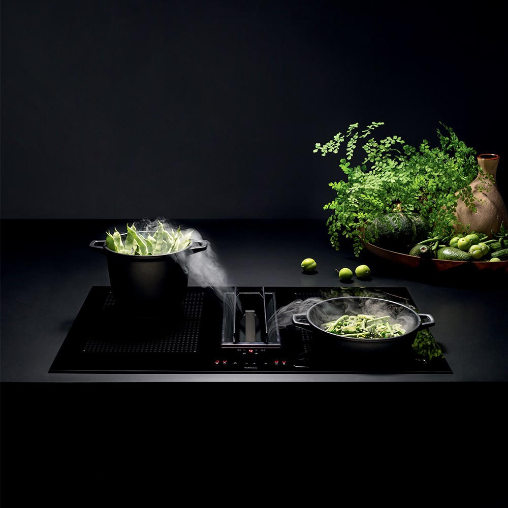 Falmec Quantum Easy Induktionskochfeld mit Dunstabzug, 84cm