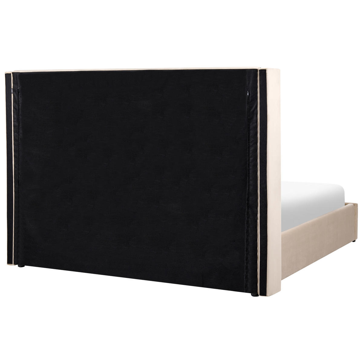POLSTERBETT 180/200 cm Beige Lubbon - Beige, Textil (180/200cm) - Beliani