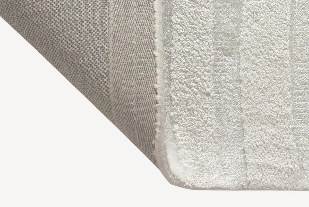 TEPPICHE Viskose Gebrochenes Weiß 230cm - Weiß, Textil (230/160cm) - Sia Home