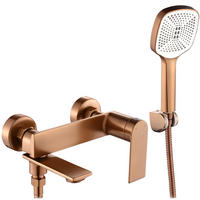 WANNENARMATUR Rea Storm Brush Copper - Kupferfarben, Metall (16.5/12/14.5cm) - REA