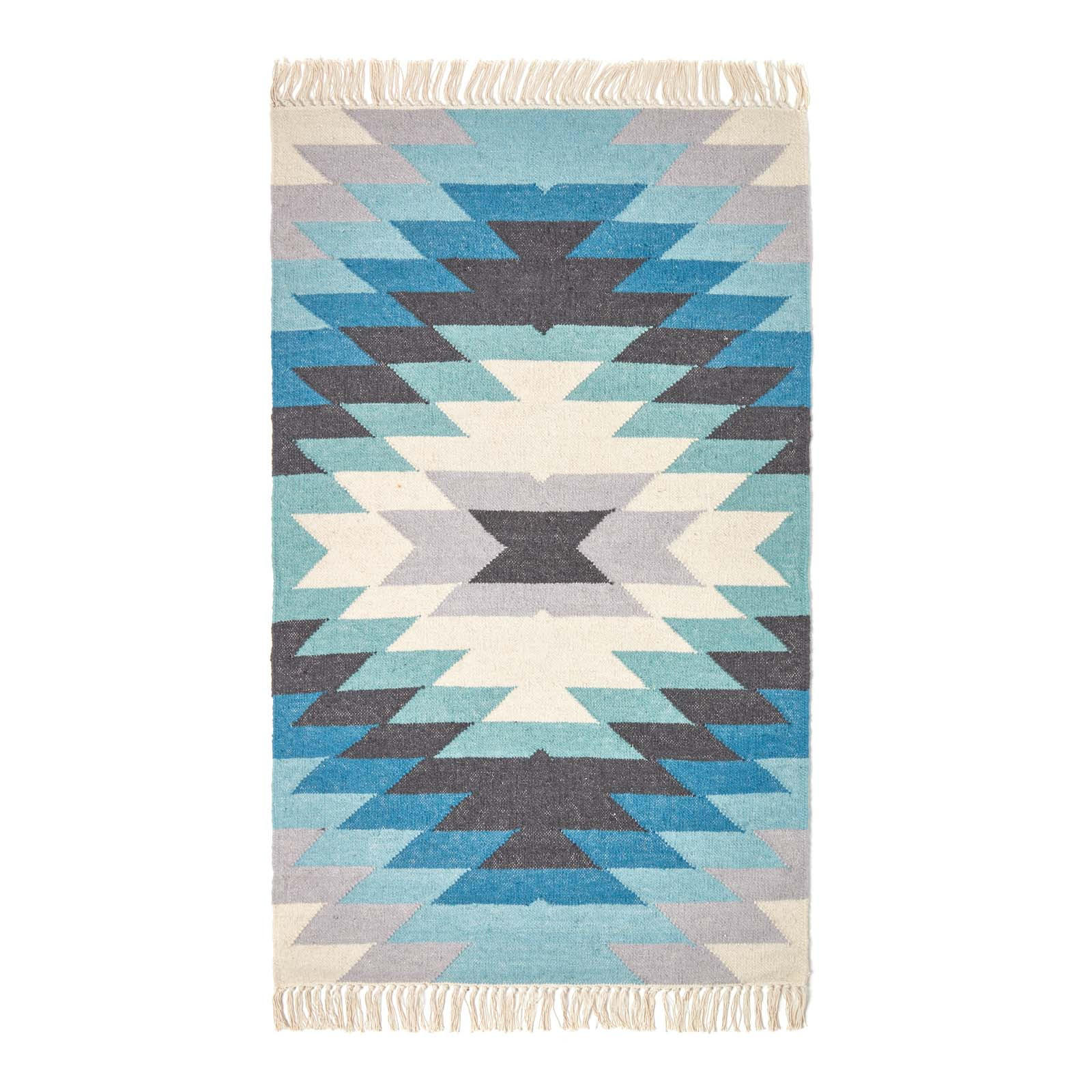 KELIM-TEPPICH Helsinki handgewebt 160/230 cm - Multicolor, Textil (160/230cm) - Homescapes