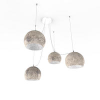 HÄNGELEUCHTE - Grau, Metall (25/25/20cm) - Lumicom