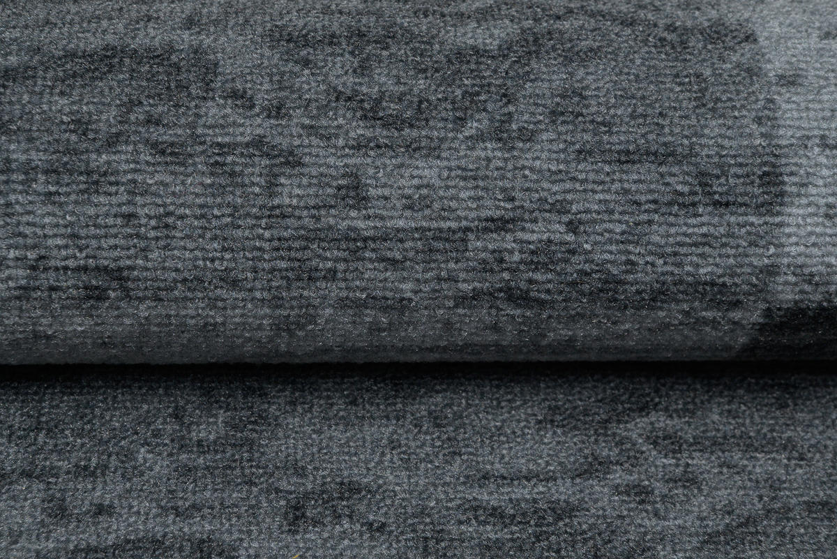 TEPPICHLÄUFER Anti-Rutsch Graphitfarben rutschfest Gummiunterlage 100/900 cm - Graphitfarben, Textil (100/900cm) - Tapiso