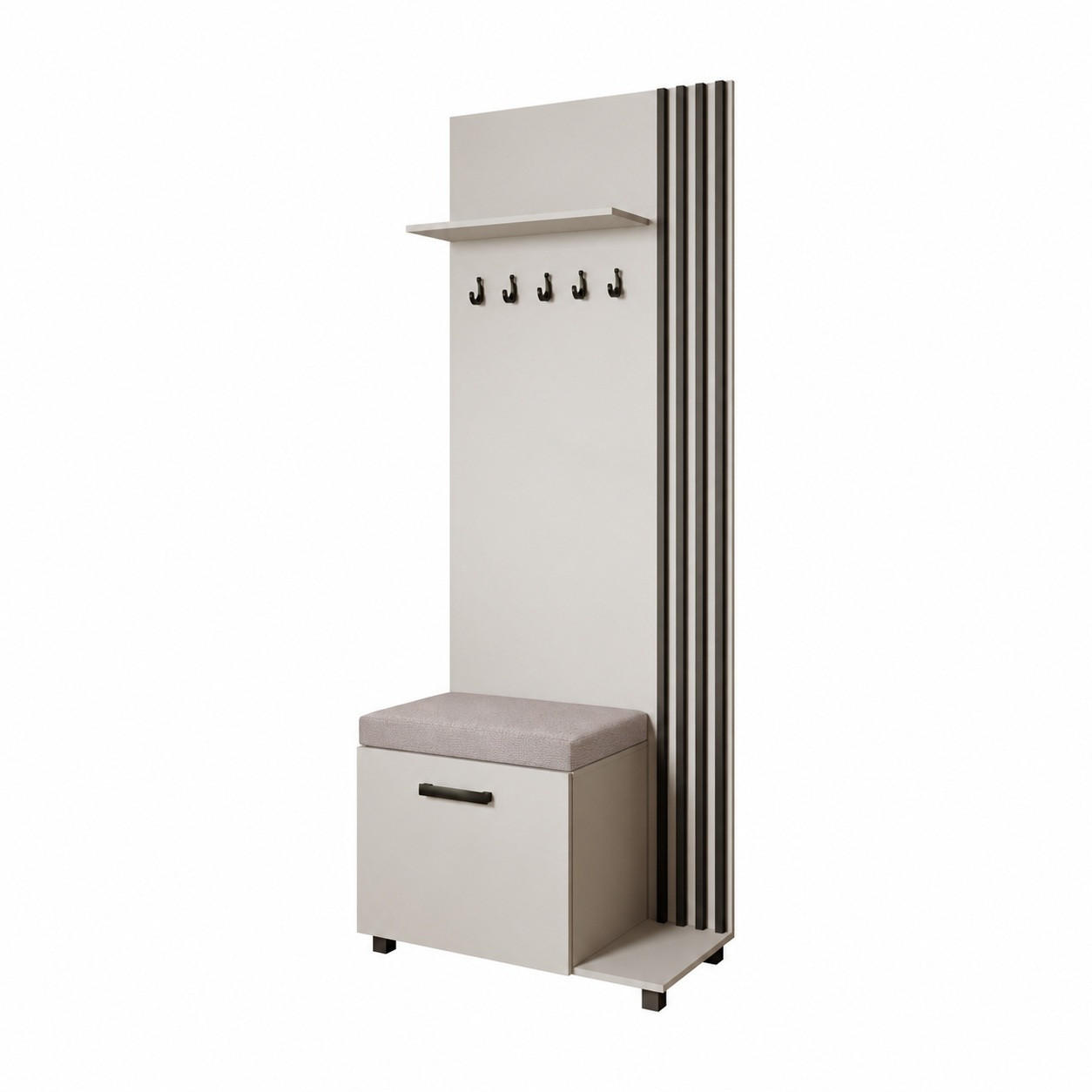 KS Home Concept Garderobe Kaschmir 79x207x42 cm