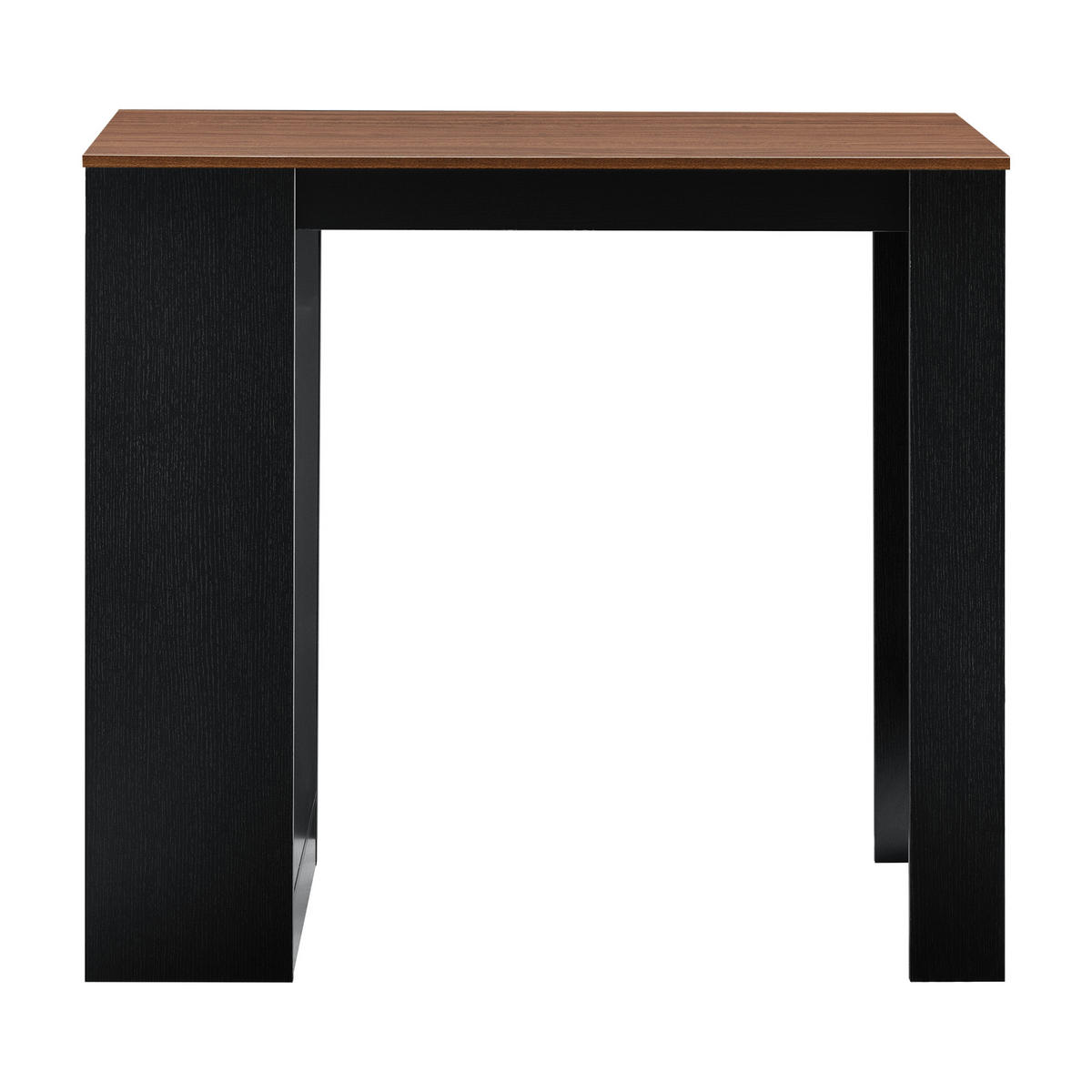 BARTISCH Kouvala - Schwarz, Holzwerkstoff (110/103/50cm) - [en.casa]