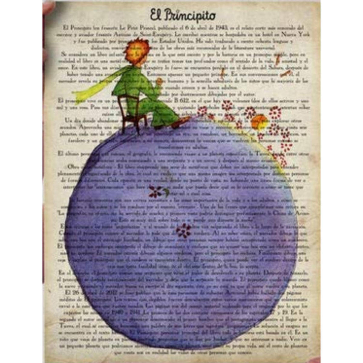 POSTER Der Kleine Prinz A4 Rahmenlos - Klar, Papier (29.7/5/21cm) - Nacnic