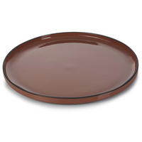 PRÄSENTATIONSPLATTE CARACTERE 33 cm Cannelle - Multicolor, Keramik (33/2/33cm) - Revol Porcelaine France