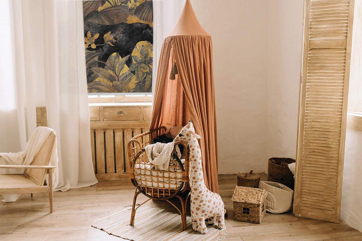 VNÚTORNÁ roleta - okenná roleta - roleta - 130x140 cm - Puma - žltá, plast (130/140/0.5cm) - TULUP