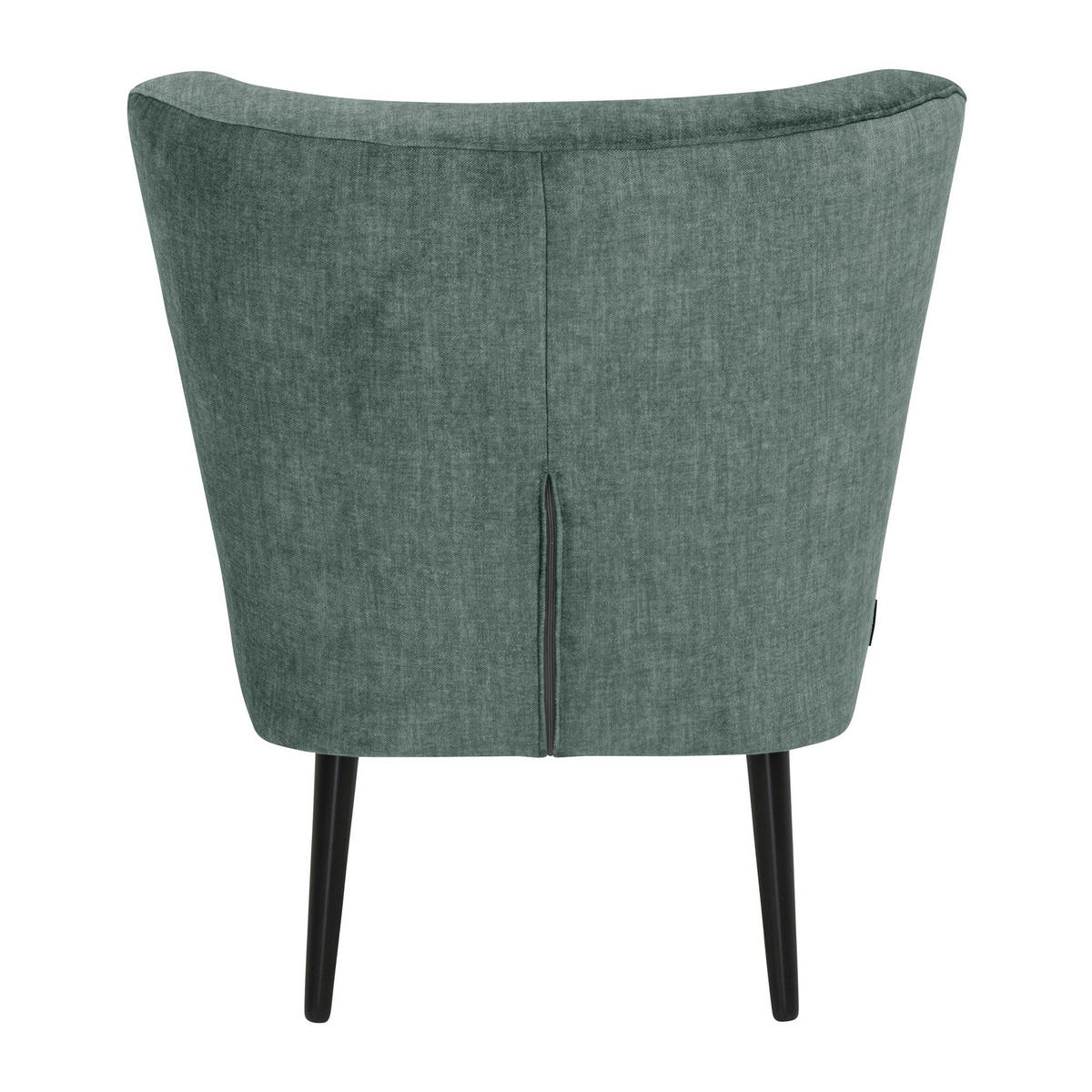 POLSTERSESSEL Kassi Samtvelours petrol - Petrol, Kunststoff (68/80/69cm) - 58aufmkessel